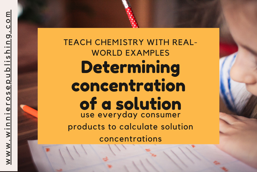 Determining the concentration of a solution or performing dilution calculations can be fun for students.