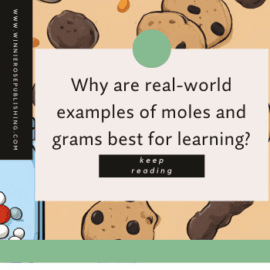 Why are Real-world Examples of Moles and Grams Best for Learning?
