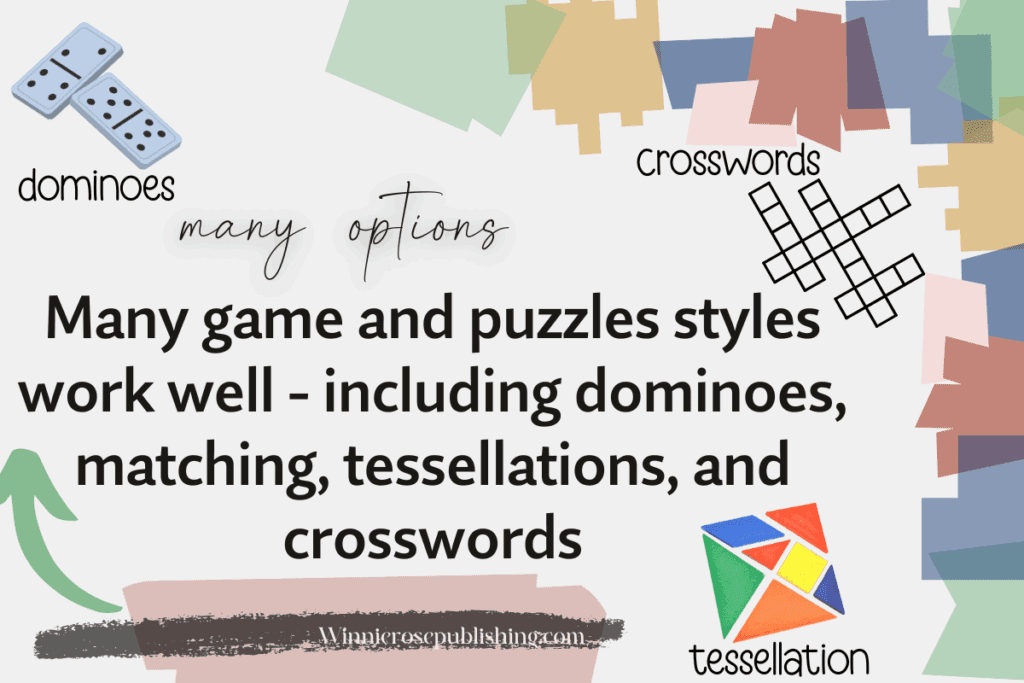 Chemistry games and puzzles improve student learning