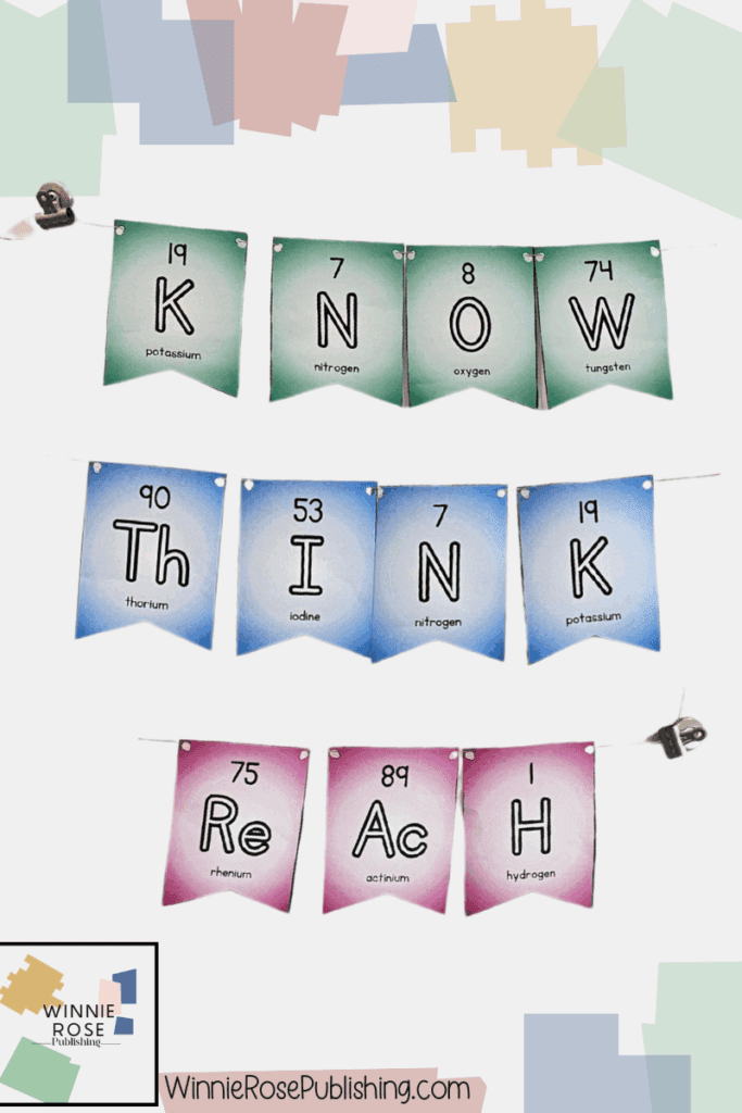 periodic table project ideas